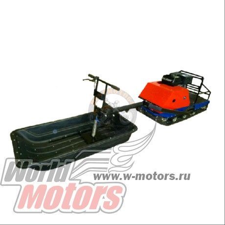 Мотобуксировщик 18,5 л.с. Сибирь (3 тел.) дв.Lifan,вариатор Сафари", кат подвес ММ 51315   ПРЕДЗАКАЗ
